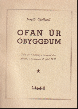 Ofan úr óbyggðum